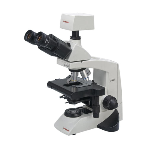 Lx400 Trinocular Microscope with 3.0 MP Digital Camera - MicroscopeHub