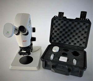 Optic-Clean UV Microscope Eyepiece Sanitizer Carry Case